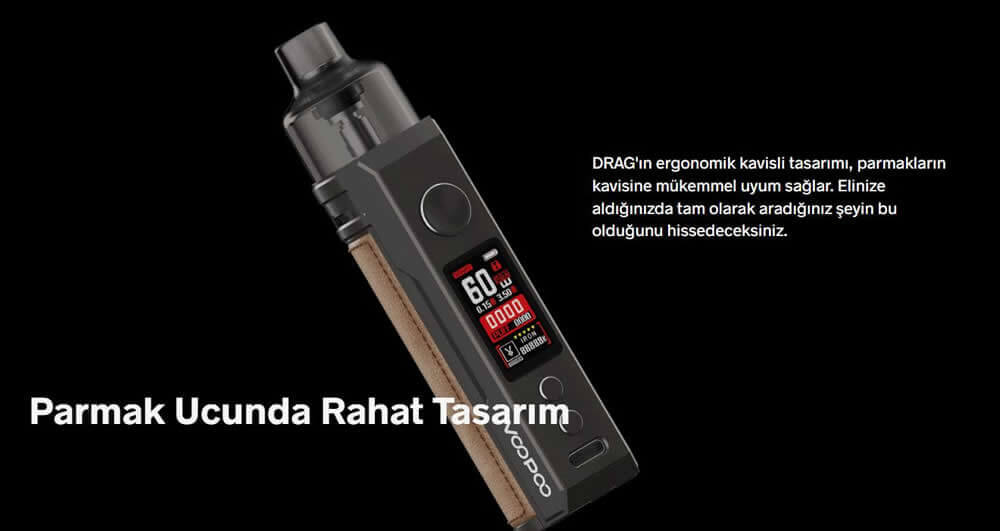 Drag S Parmak Ucunda Rahat Tasarım